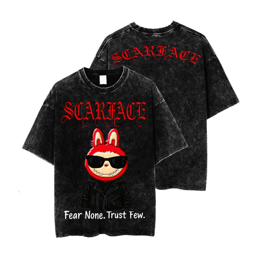 SCARFACE x LABUBU Combo (T-Shirt + Cap) – Limited Edition